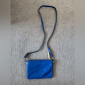 Banana Republic Vibrant Blue Crossbody Bag